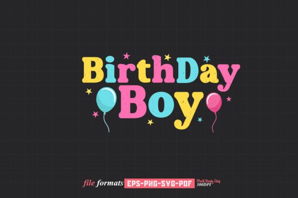 Birthday Boy SVG T-Shirt