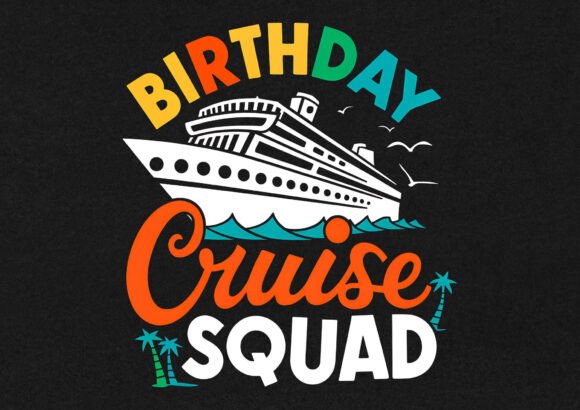 Birthday Cruise Squad T-shirt