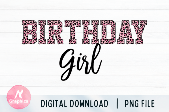 Birthday Girl Sublimation PNG Graphics