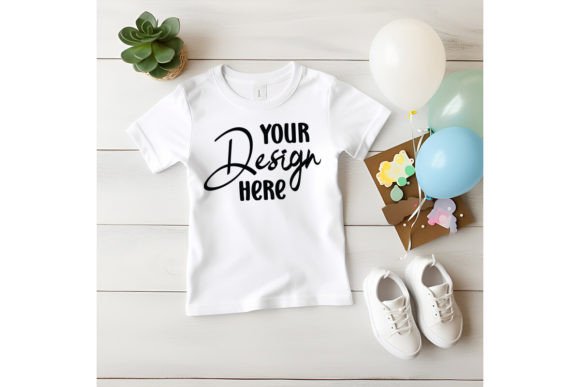 Kids Birthday T-shirt Mockup Review