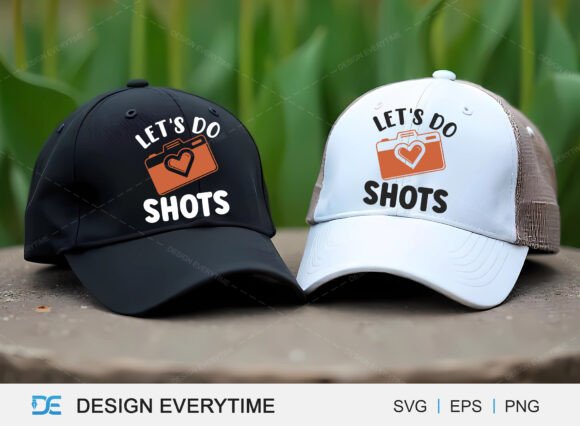 Let's Do Shots Photography SVG Design