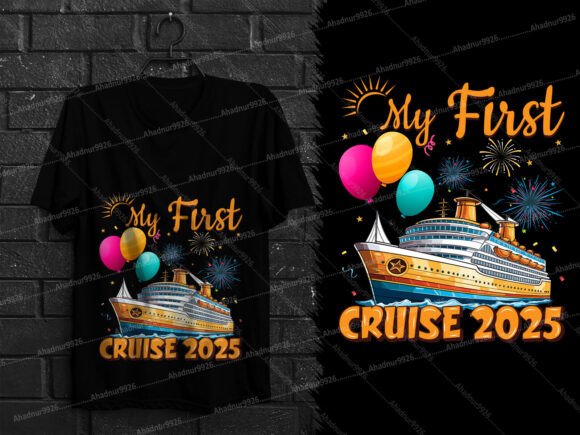 My First Cruise 2025 Birthday Cruise Graphics