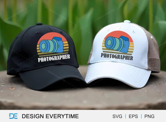 Photography Typography SVG Design for Graphics and T-Shirt Designs